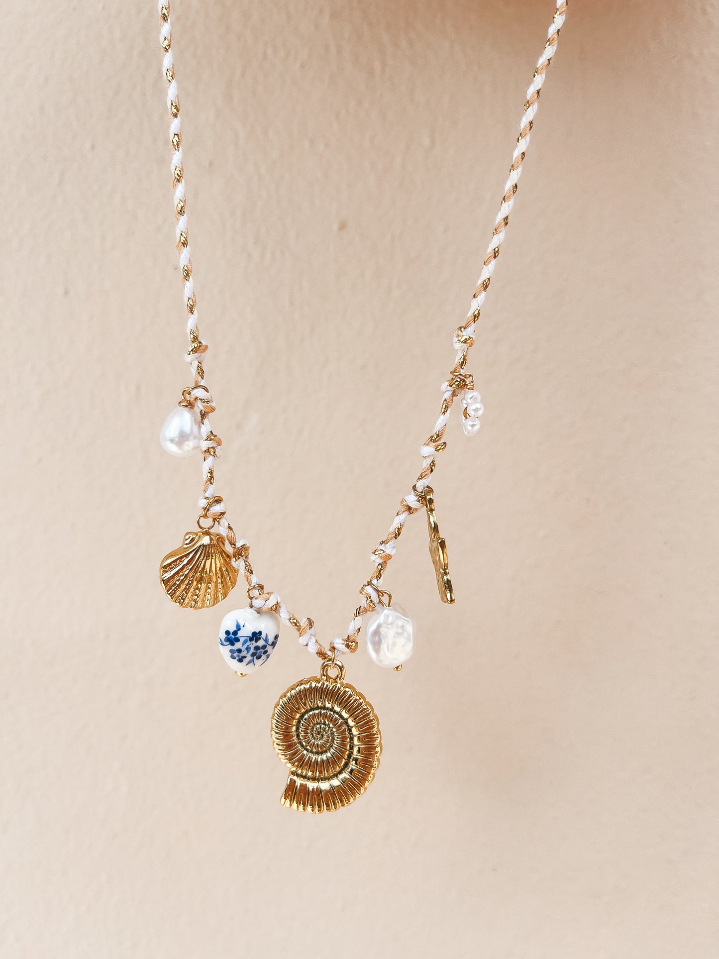 Caracol Charm Necklace
