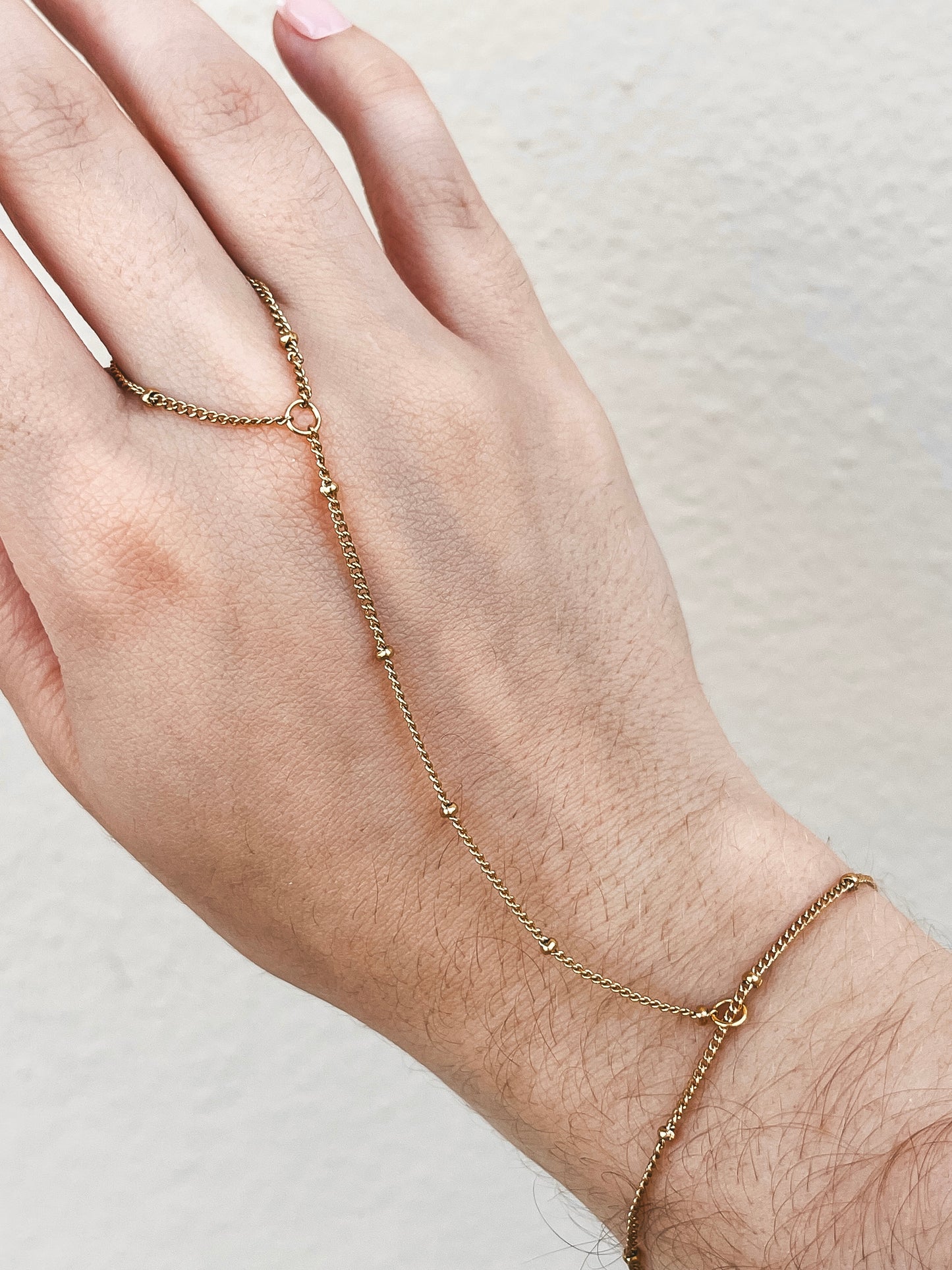 Golden Hand Chain