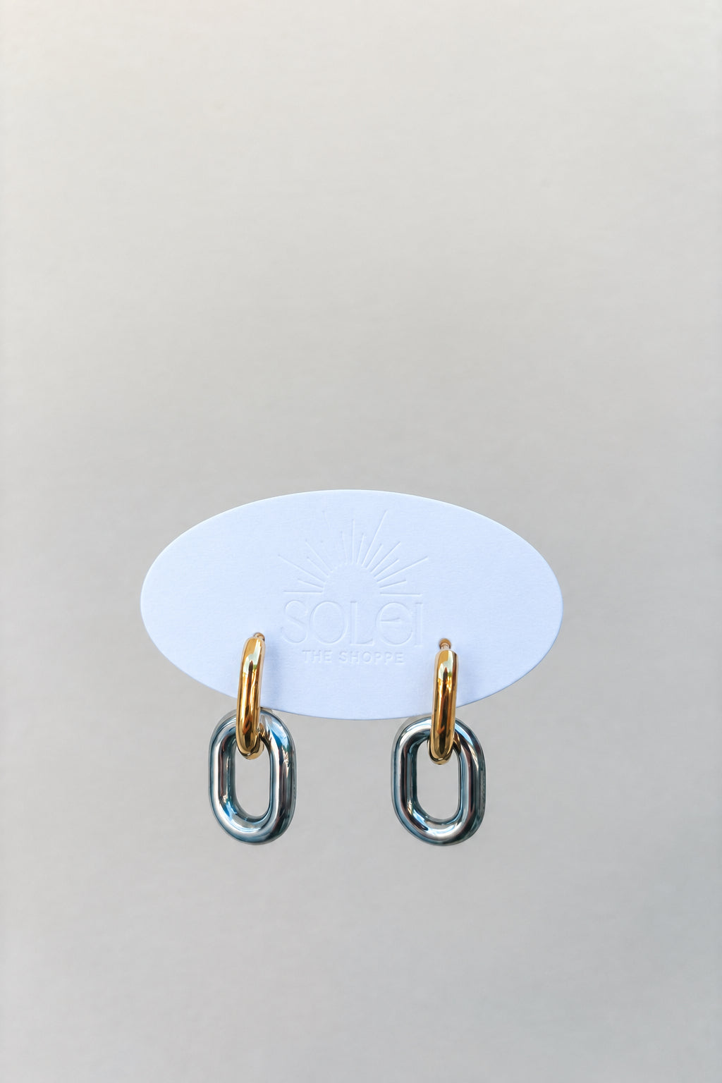 Mix Tone Earrings