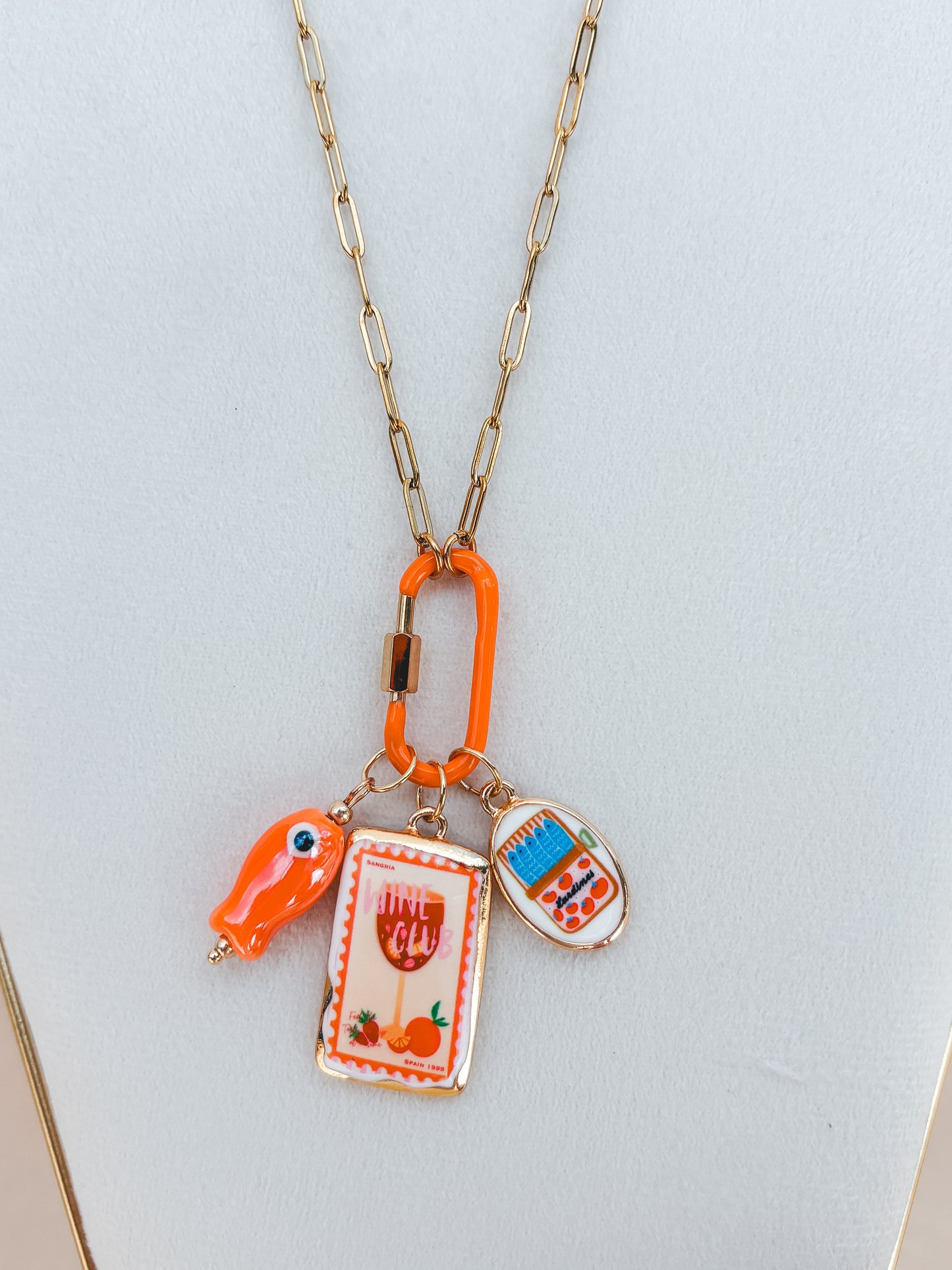 Mandy Charm Necklace
