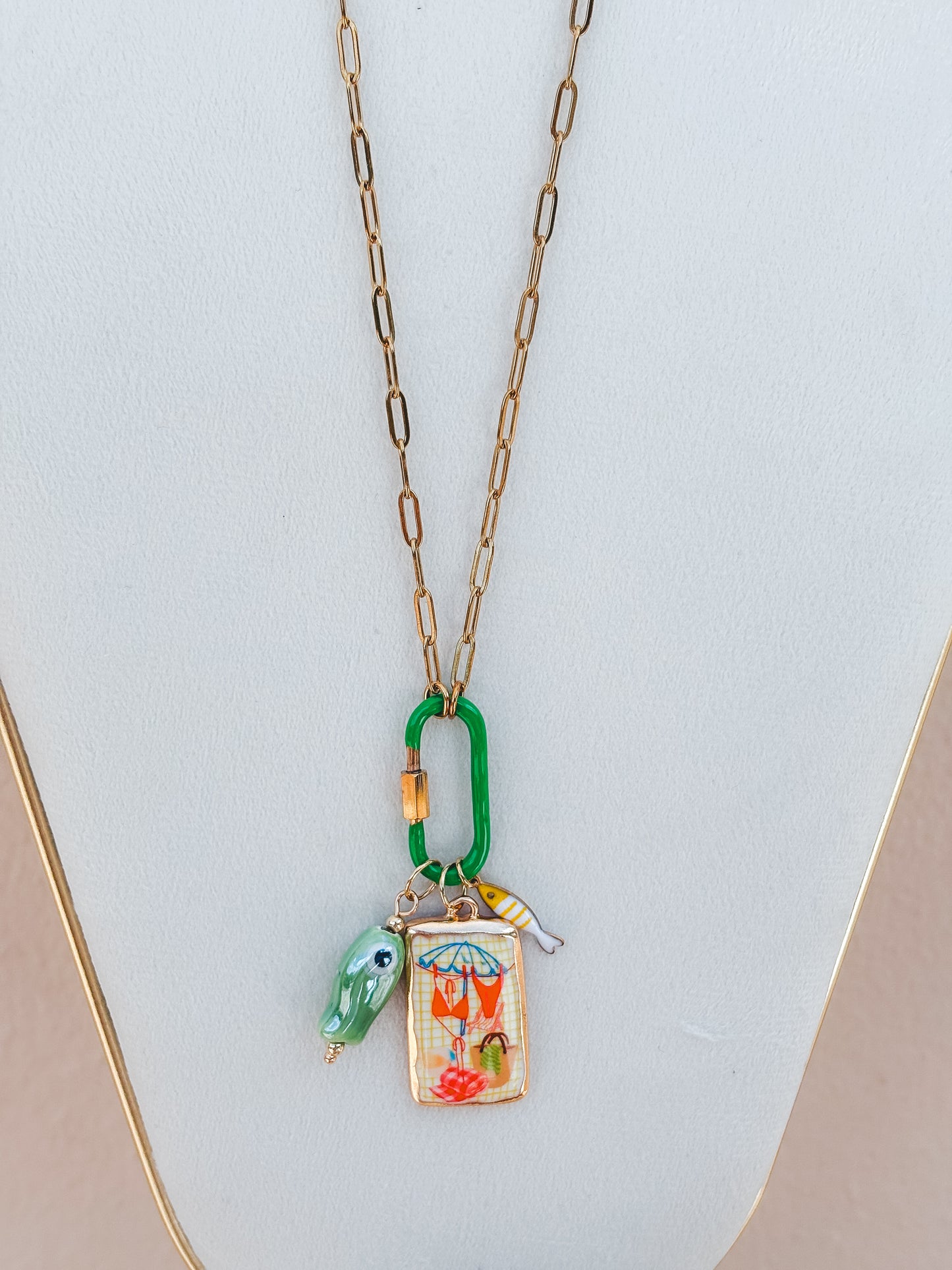 Quenepa Charm Necklace