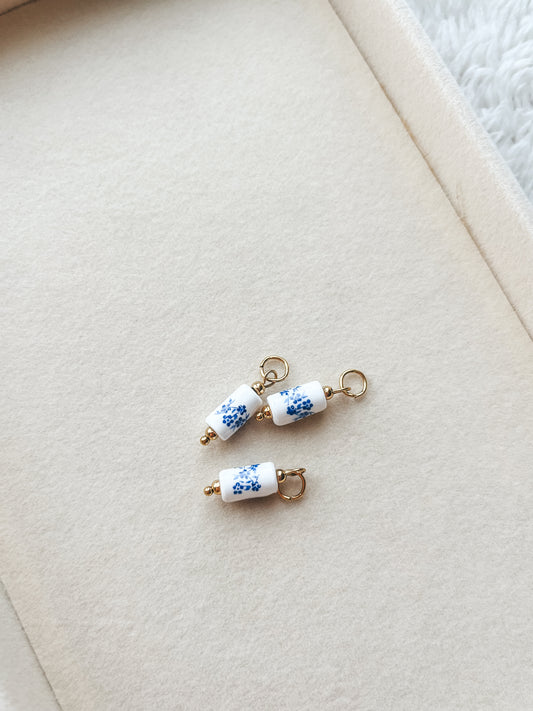 Blue Flower Charm