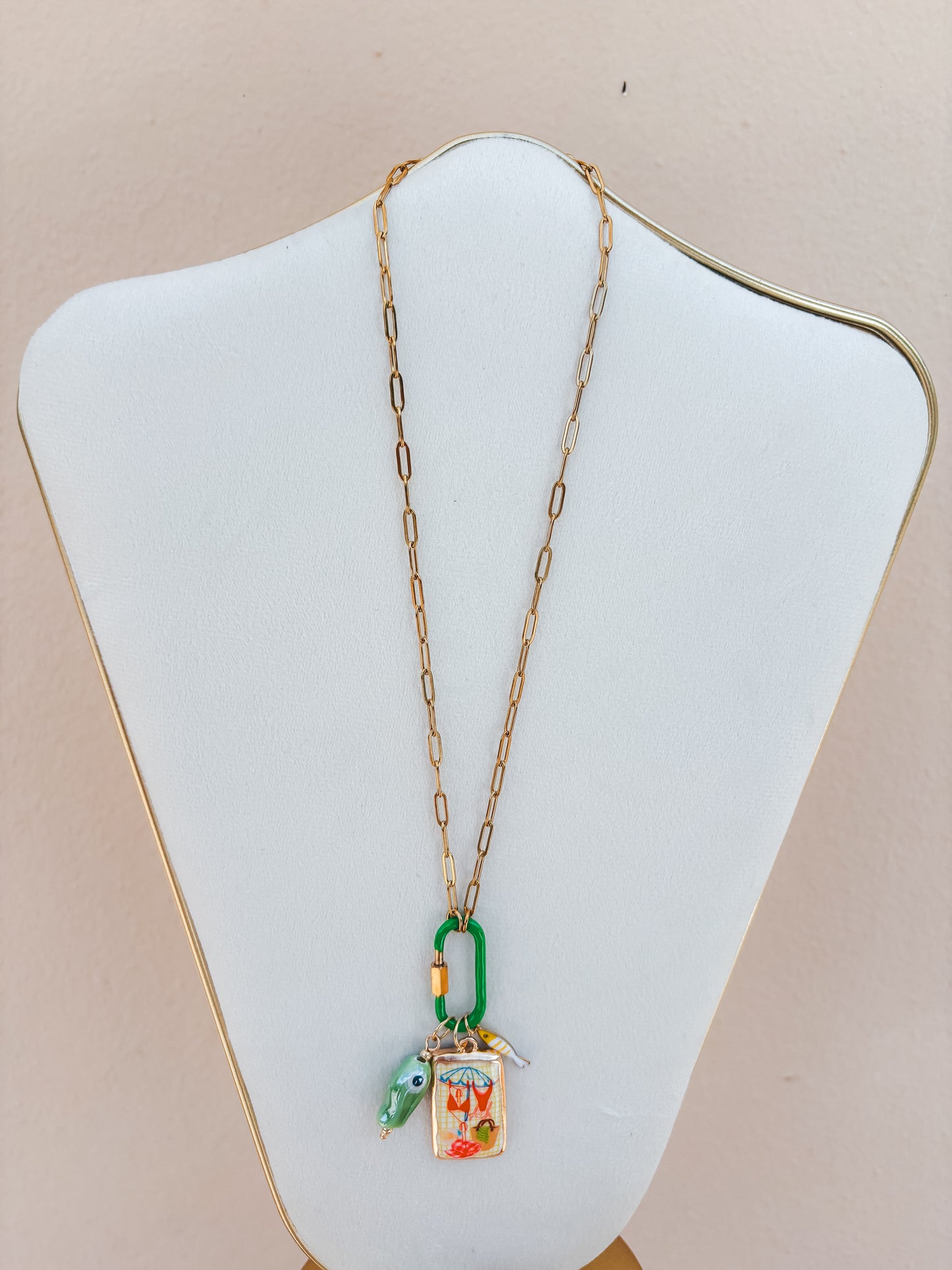 Quenepa Charm Necklace
