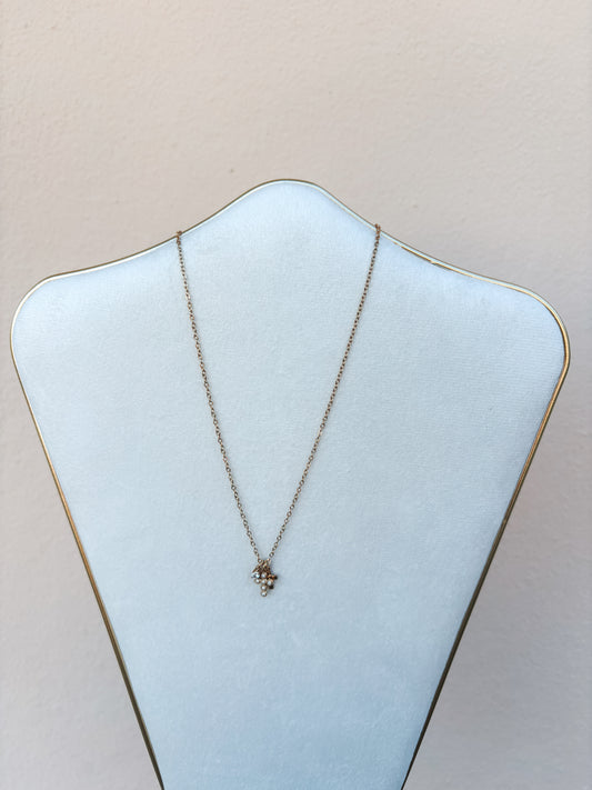 Two Cross Necklace