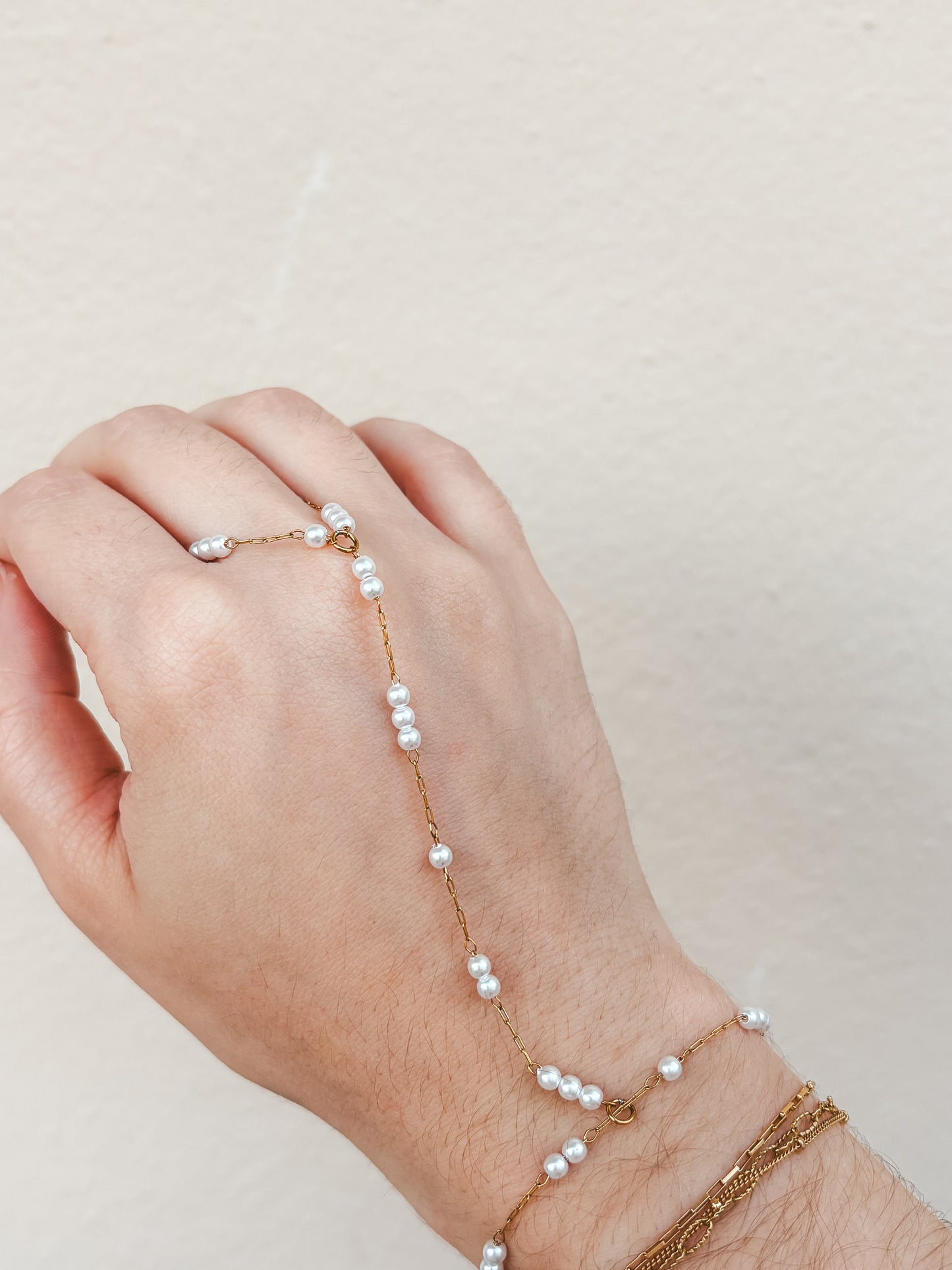 Pearl Hand Chain