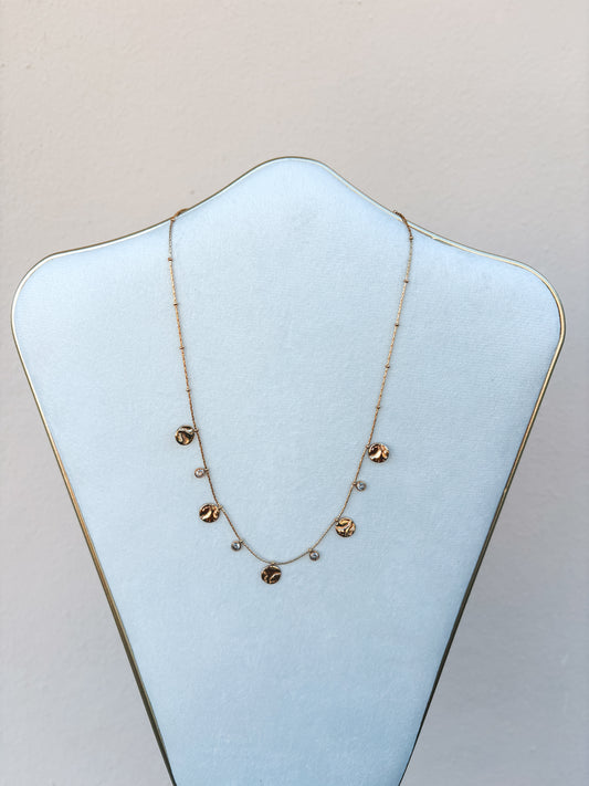 Gold Spark Necklace