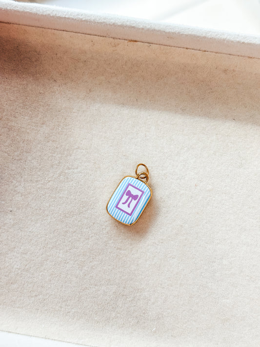 Color Bow Charm