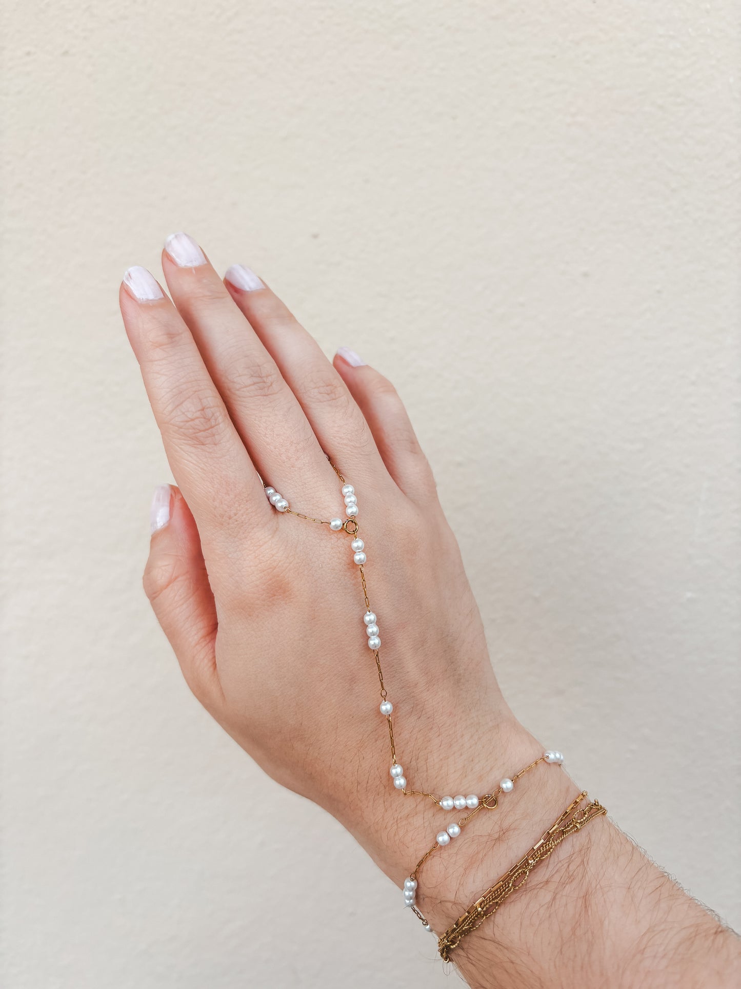 Pearl Hand Chain