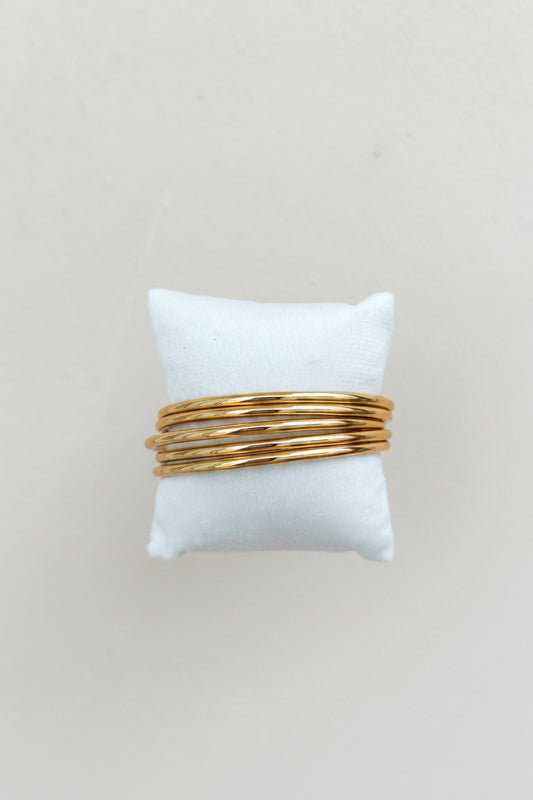 Gold Bangles Set