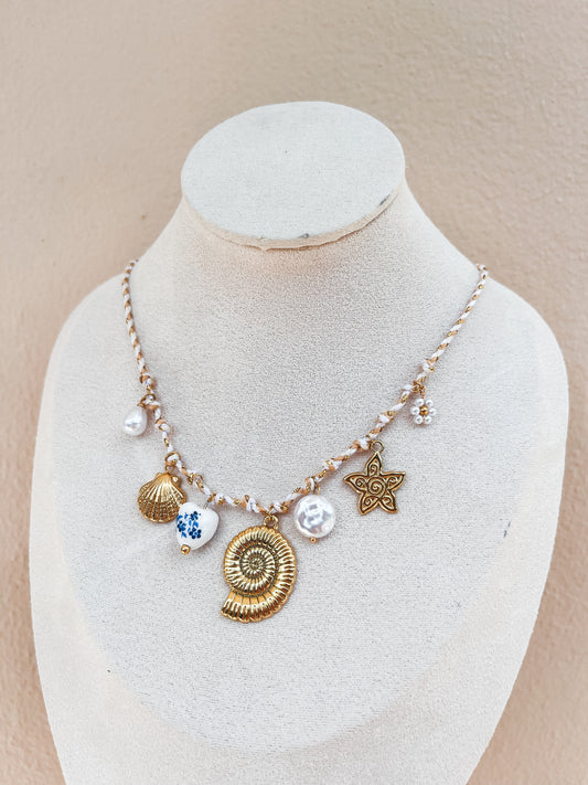 Caracol Charm Necklace
