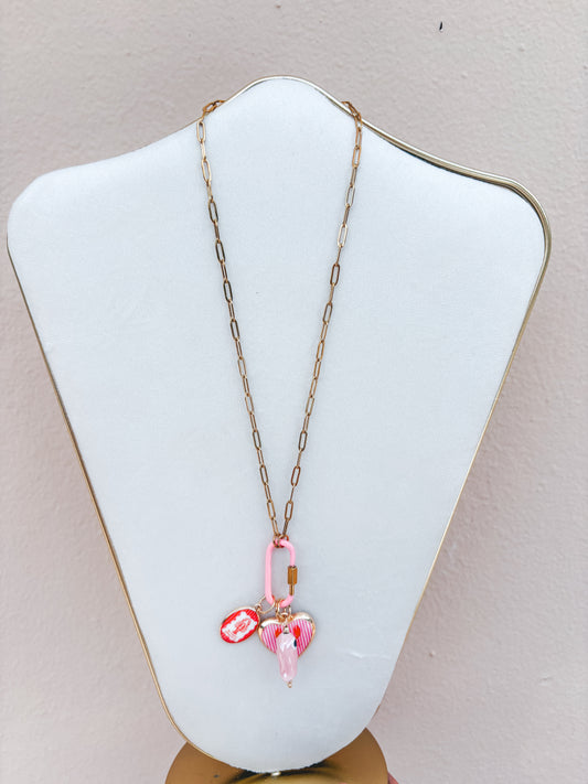 Lobster Charm Necklace