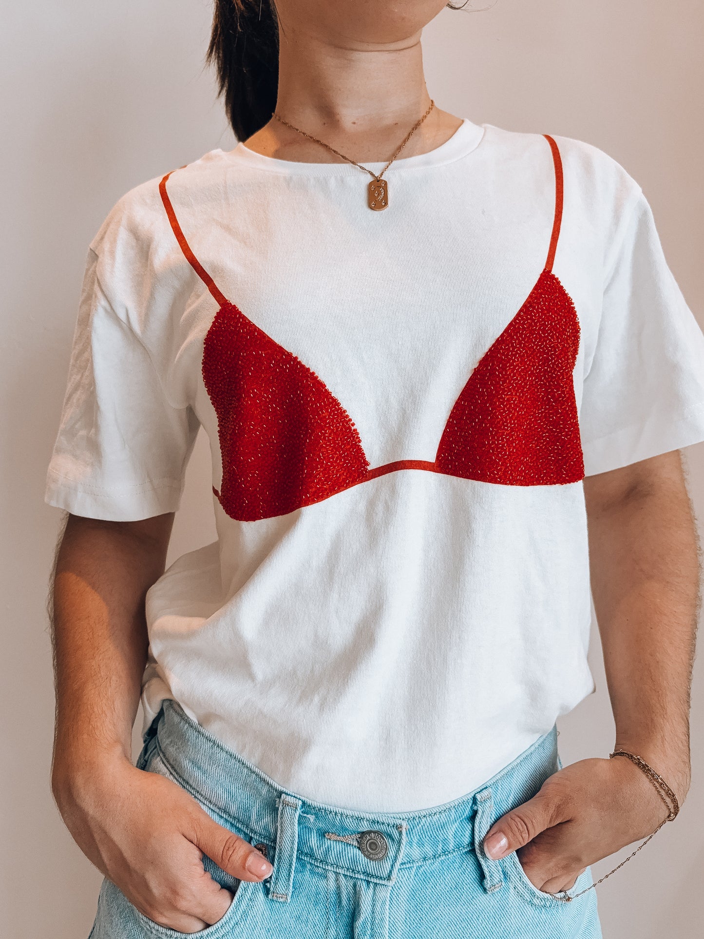 Red Bikini T-Shirt