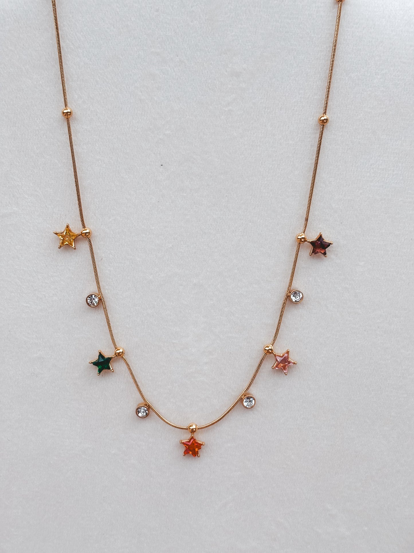 Colorful Star Necklace