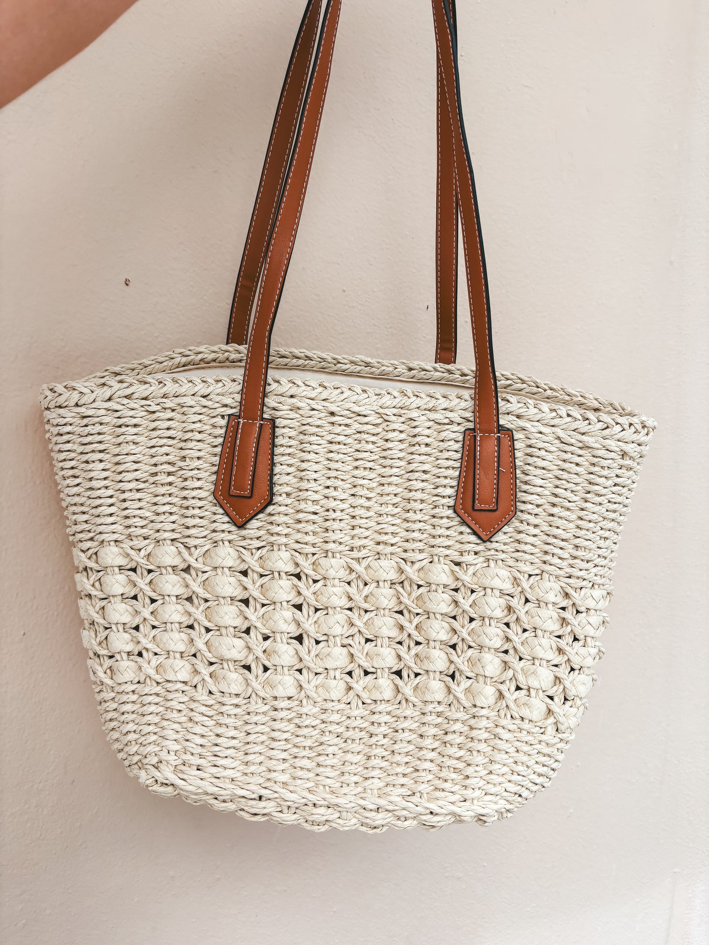 Neutral Beach Bag