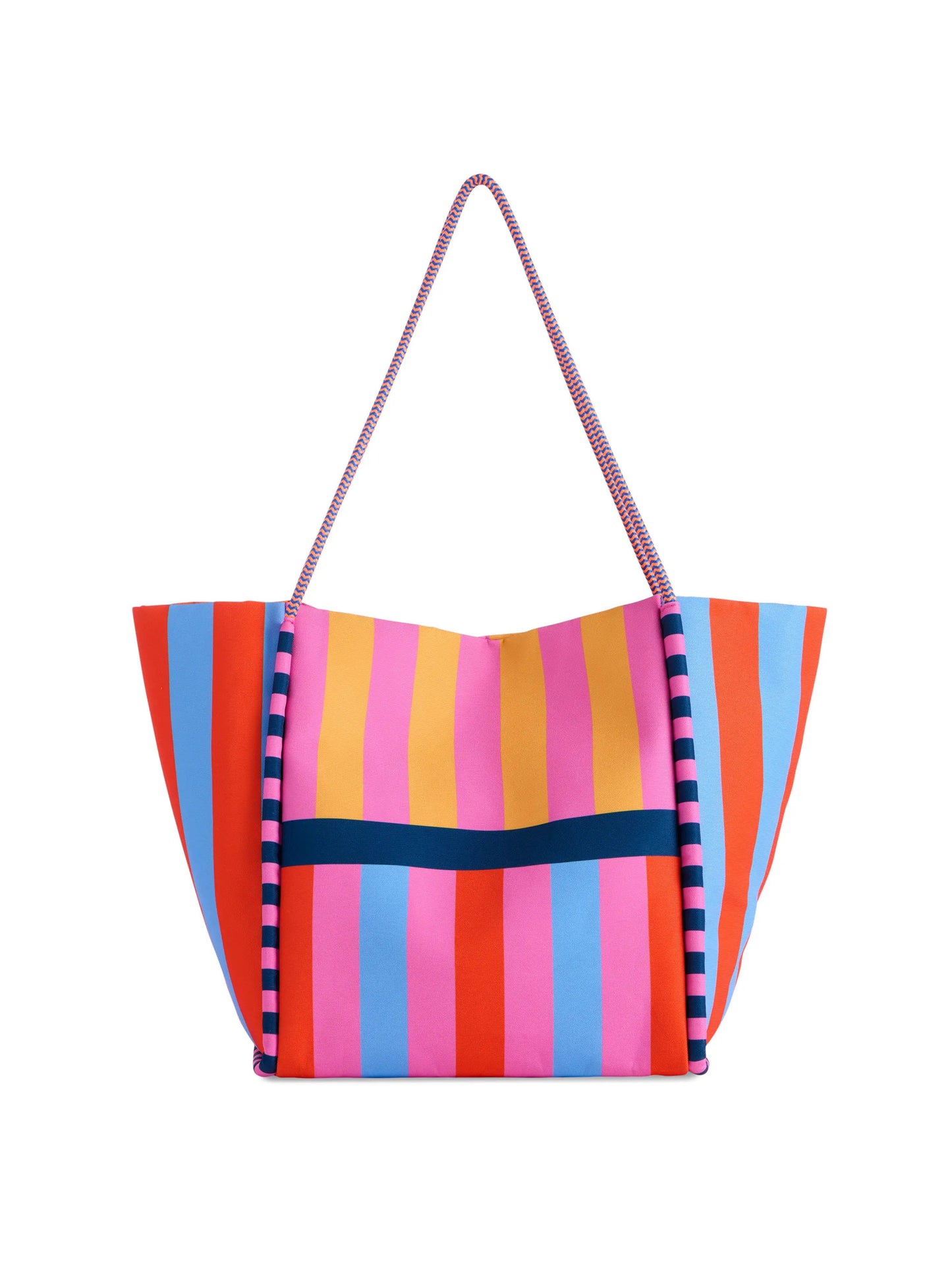 Multicolor Beach Bag