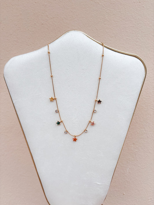 Colorful Star Necklace