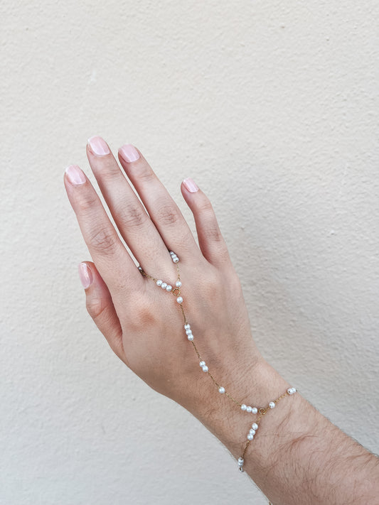 Pearl Hand Chain