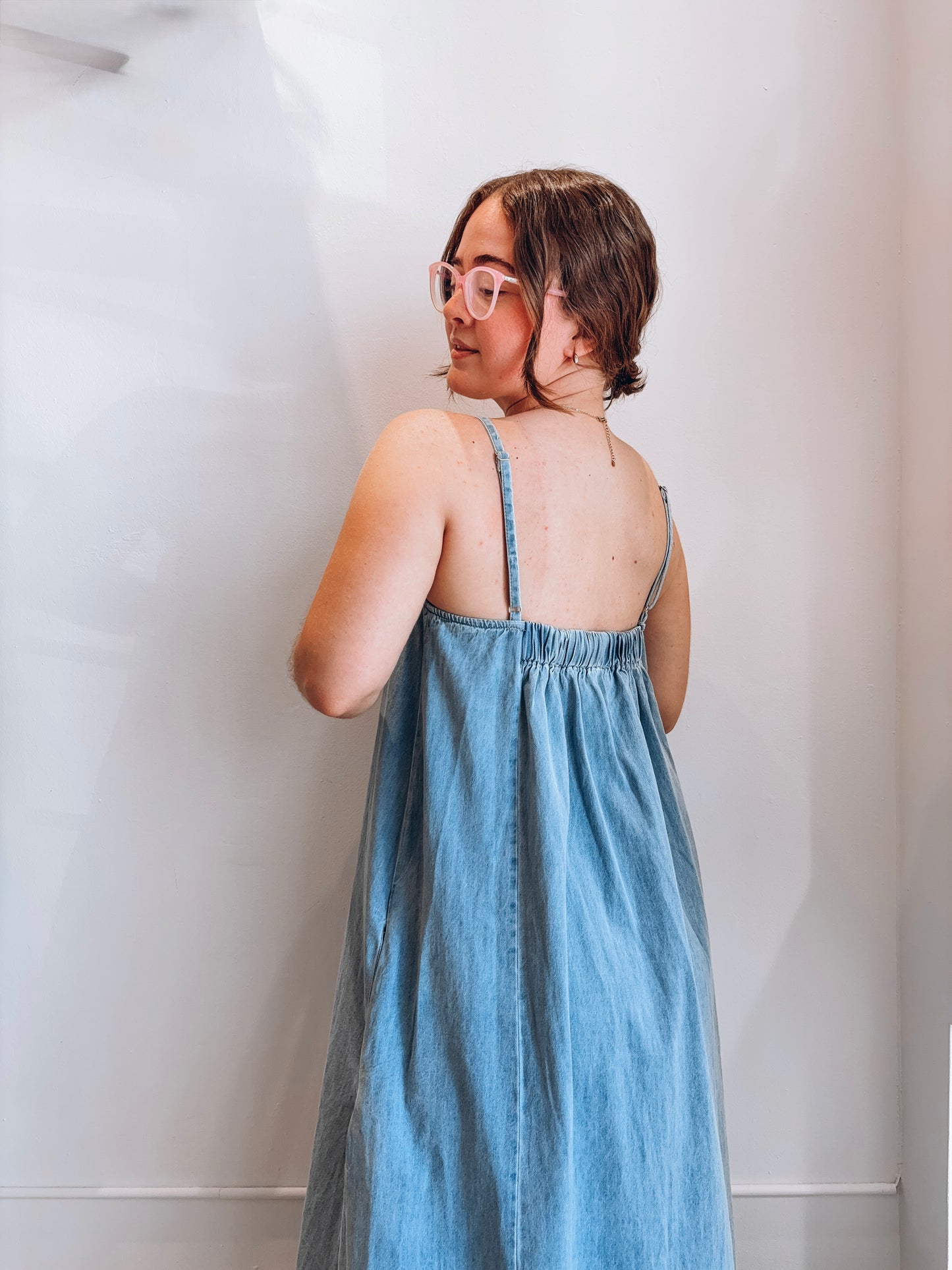 Denim Maxi Dress