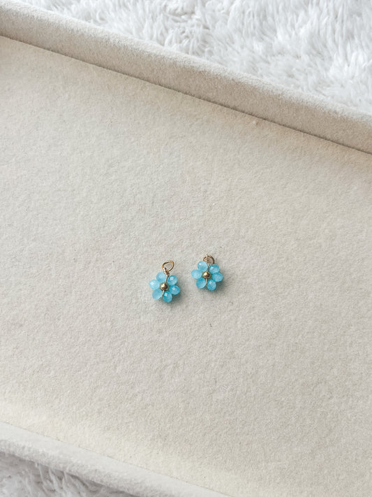 Blue Flower Charm
