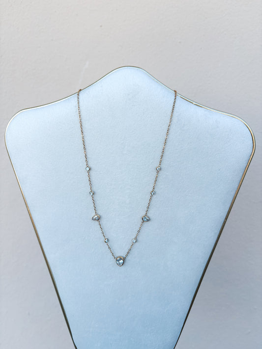 Oval Spark Necklace