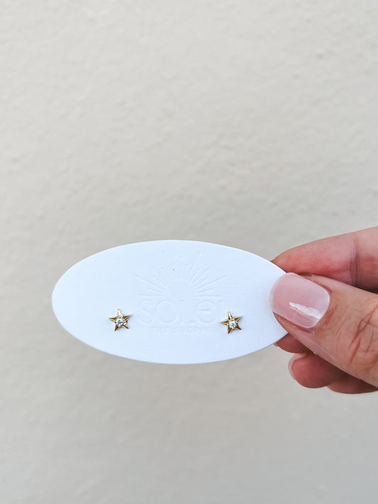 Mini Estrella Studs
