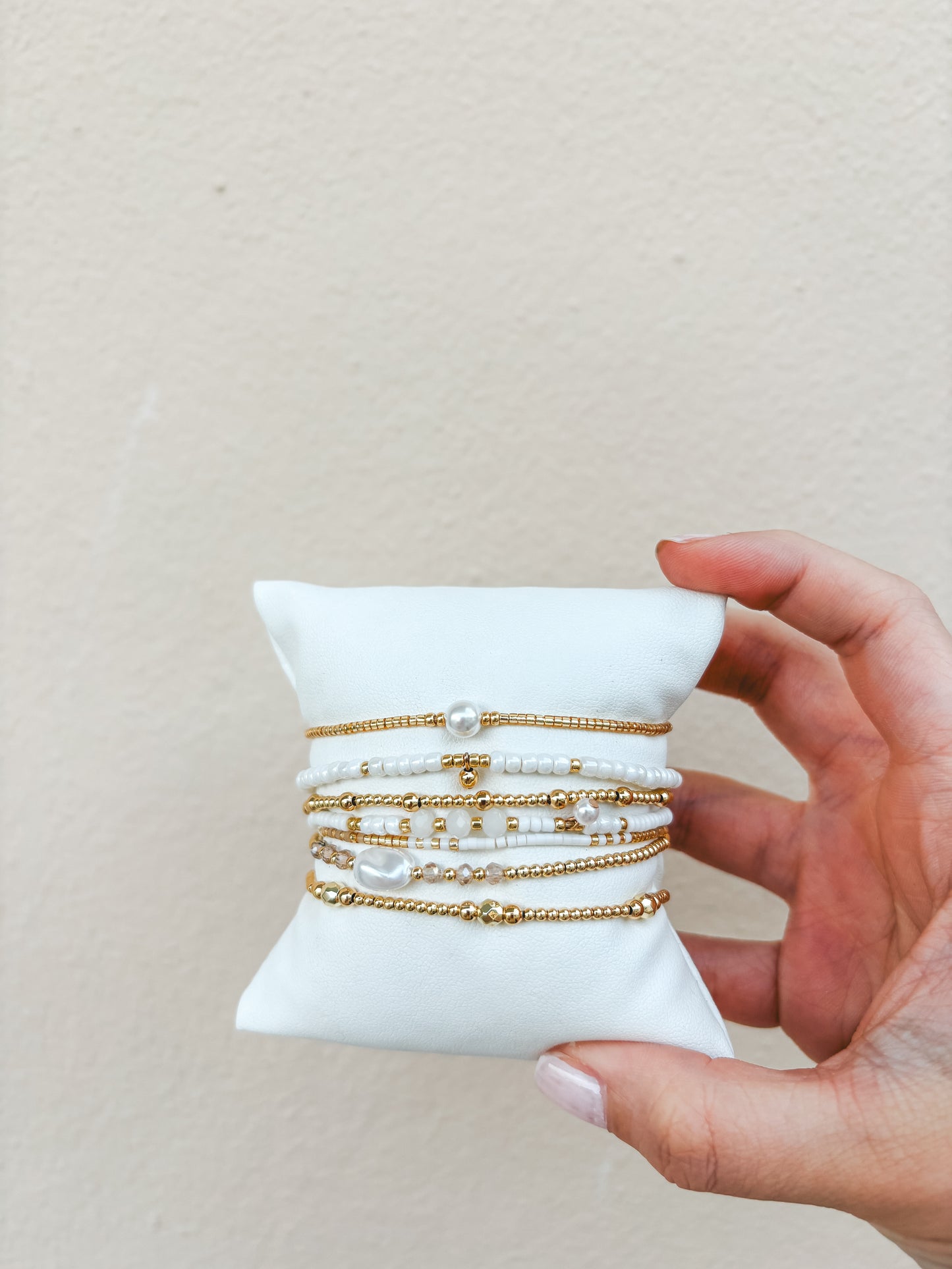 Golden Bracelet Set