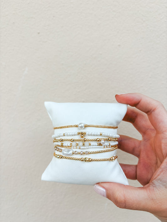 Golden Bracelet Set