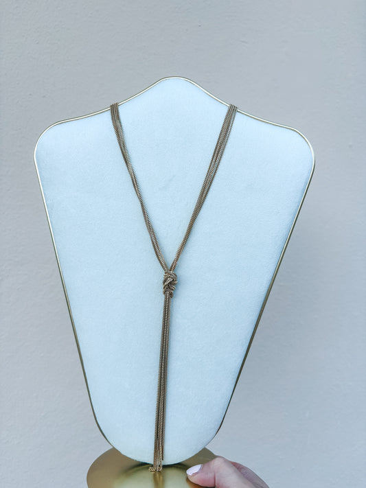 Knot Necklace