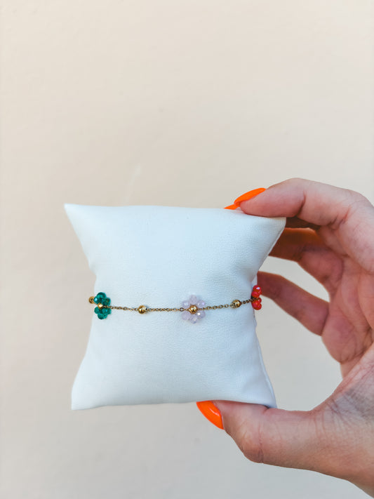 Colors Flower Bracelet