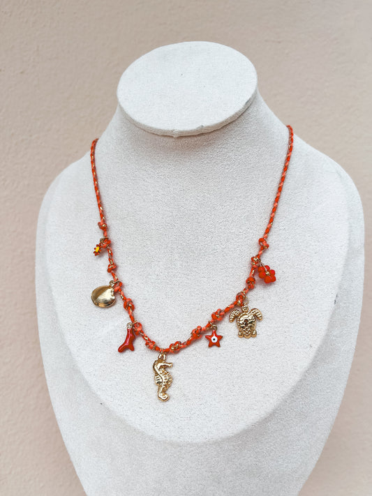 Sunset Charm Necklace